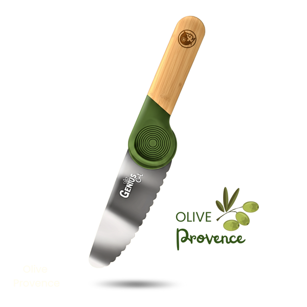 Children's Knife GENIUS CUT Provence Olive