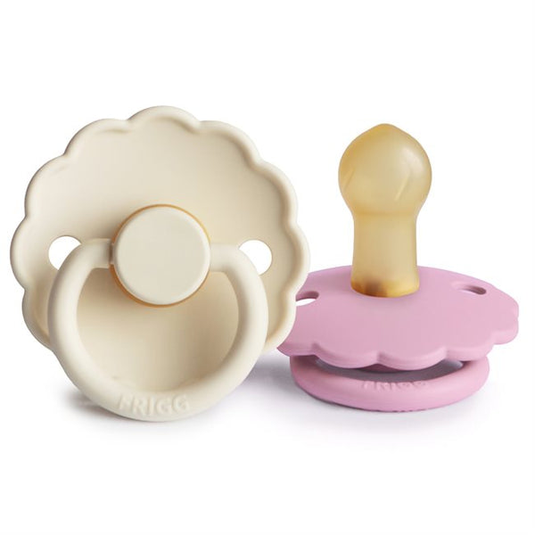 2-Pack Latex Pacifiers Daisy Cream/Lupine