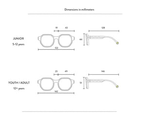 Olivio&Co. Junior #D Sonnenbrille Tortoiseshell getragen