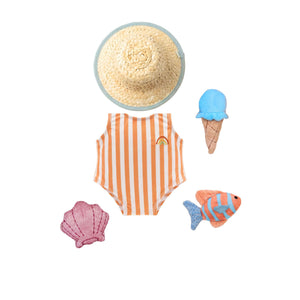 Olli Ella Dinkum Doll Strand-Outfit Set Boardwalk Beach