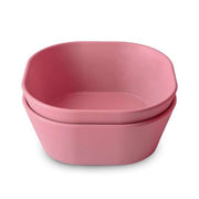 2-Pack Bowl Square Dusty Rose