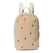 Ecru Teddy Hearts Mini Backpack