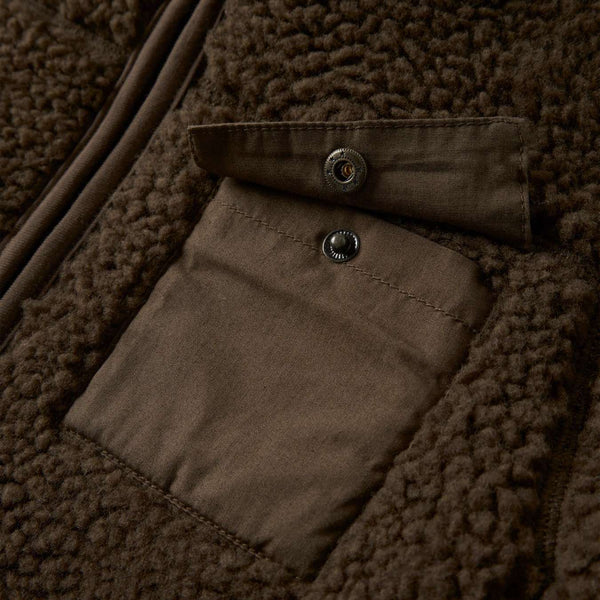 Teddyjacke Nalo Dark Earth