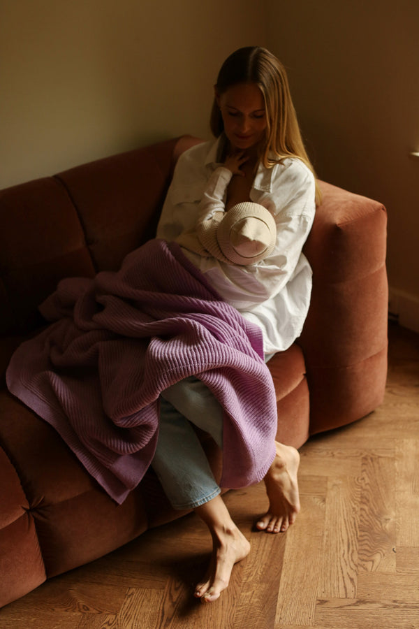 Baby blanket Gaston Lavender