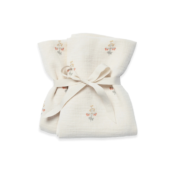 2-Pack Muslin Blanket Small La Fraise