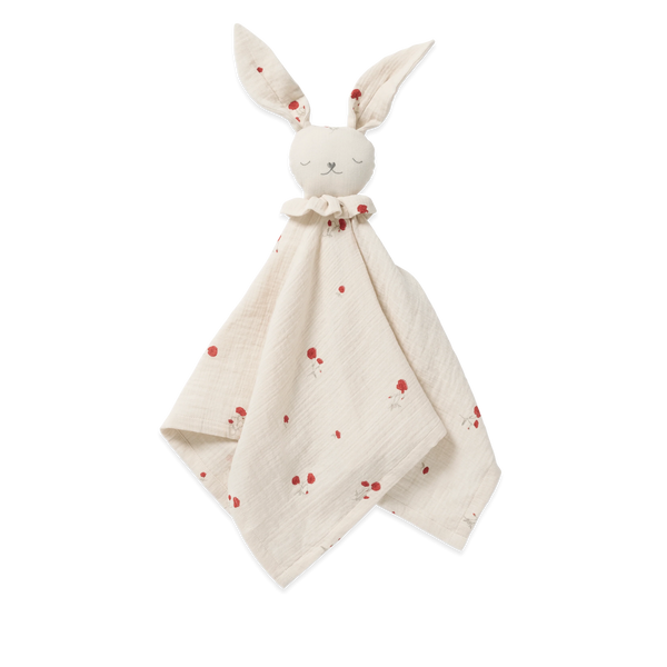 Muslin Bunny cuddly blanket Poppy