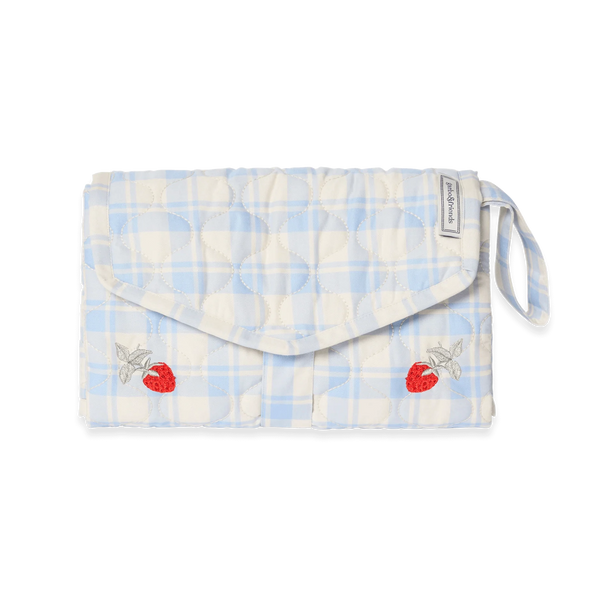 Changing Mat To Go Plaid Sky Blue