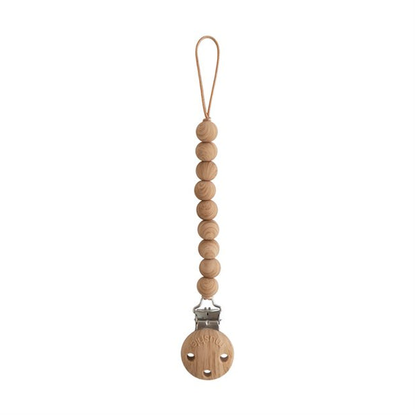 Hera Faux Wood pacifier chain