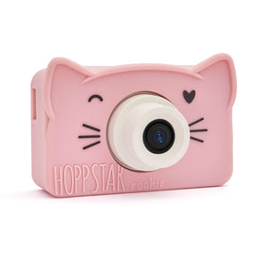 Kinderkamera Rookie Blush von HOPPSTAR mit Silikonhülle