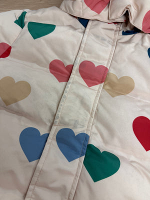 Konges Sløjd Magnum Daunenjacke Bon Coeur Coloré – Detail Kapuze