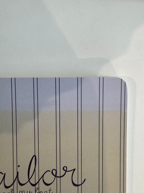 Give a Chance: Mini Coloring Book Sail Away (Discoloration approx. 4 cm)