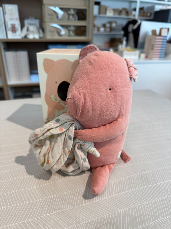Give a Chance: Lullaby cuddly friend music box pig