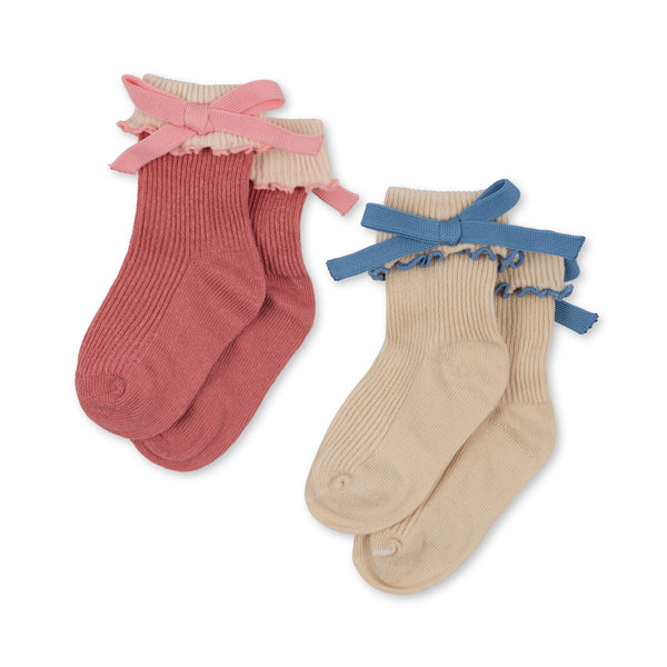 Konges Slojd 2-Pack Socken Bow Mix | Socken | Beluga Kids