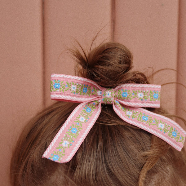 4-Pack Hair Clips Bow Sorbet