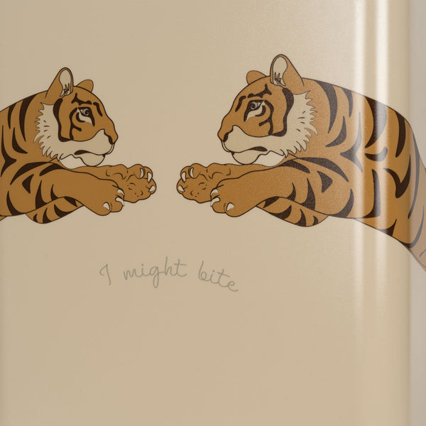Tiger travel suitcase