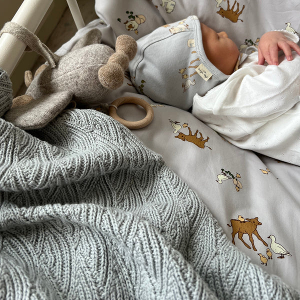 Baby blanket Pointelle High-Rise