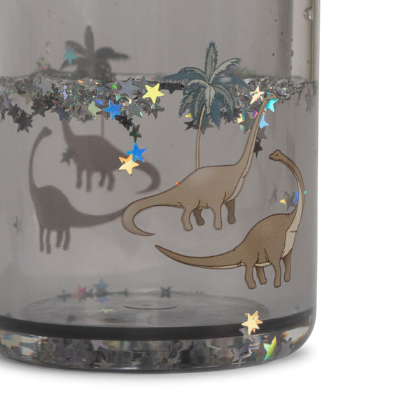 2-pack of glitter drinking cups Dino