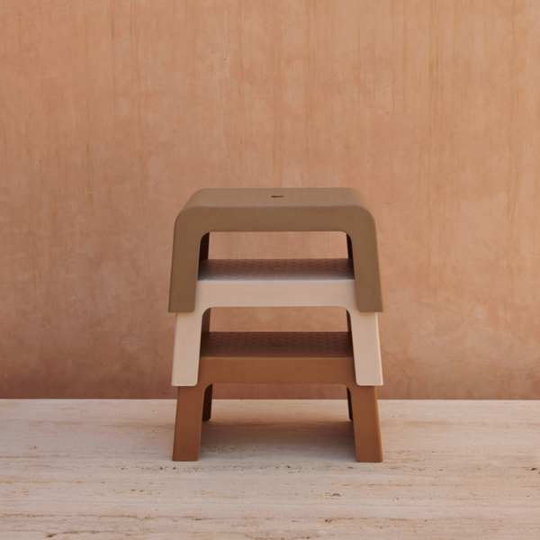 Ulla step stool Sandy