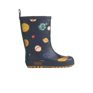 Liewood Mason Thermo-Regenstiefel Universe Navy mit Profilsohle