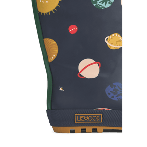 Liewood Mason Thermo-Regenstiefel Universe Navy von hinten