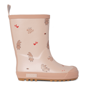 Liewood Mason Thermo-Regenstiefel Wild Child Rosey – Muster Detail