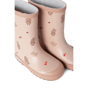 Liewood Mason Thermo-Regenstiefel Wild Child Rosey – Sohle Nahaufnahme