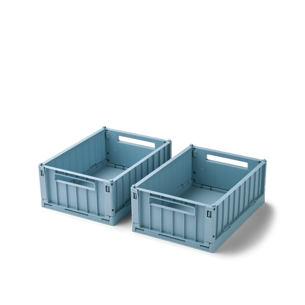 2-Pack Storage Box Weston "S" Beach Blue