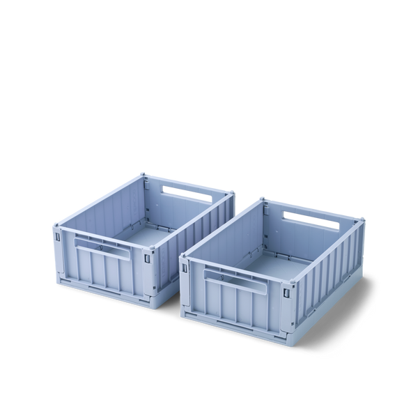 2-Pack Storage Box Weston "S" Dusty Lavender