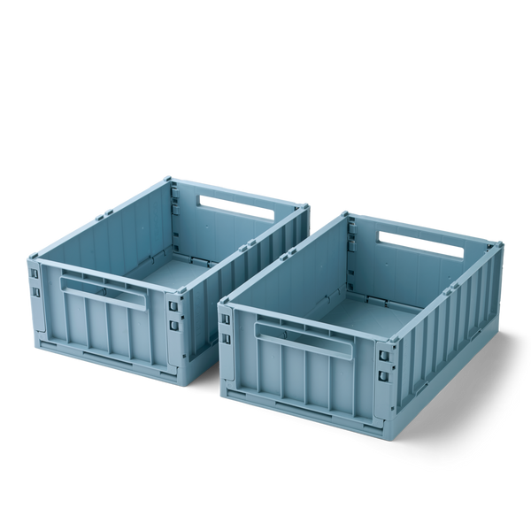 2-Pack Storage Box Weston "M" Beach Blue