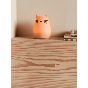 Liewood Winston Nachtlicht Cat Rose, kabellos nutzbar