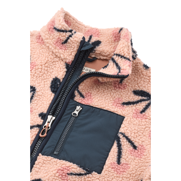 Nelson Adults' Pile Jacket Mega Cherry Heart