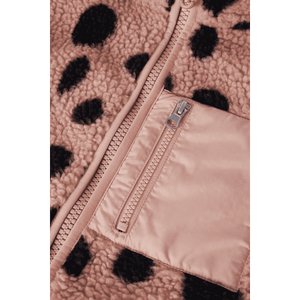 Liewood Nelson Teddyjacke Erwachsene Mega Leo Spot Pale Tuscany – Rückansicht
