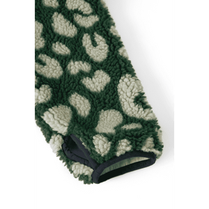 Liewood Nelson Teddyjacke Erwachsene Mega Leo Garden Green – getragen