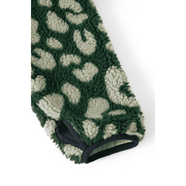 Liewood Nelson Teddyjacke Erwachsene Mega Leo Garden Green – getragen