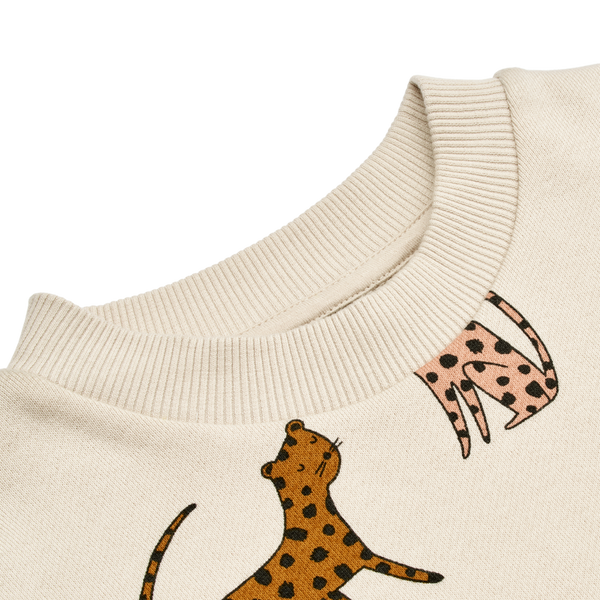 Thora Sweatshirt Leopard Multi Mix