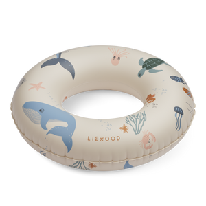 Liewood Baloo Schwimmring Sea Creatures Sandy LW17550-1032