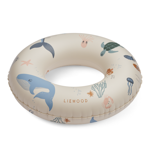 Liewood Baloo Schwimmring Sea Creatures Sandy LW17550-1032