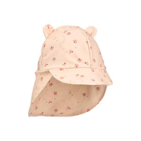 Senia Sun Hat with Ears Mini Butterfly / Apple Blossom