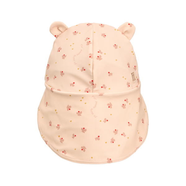 Senia Sun Hat with Ears Mini Butterfly / Apple Blossom