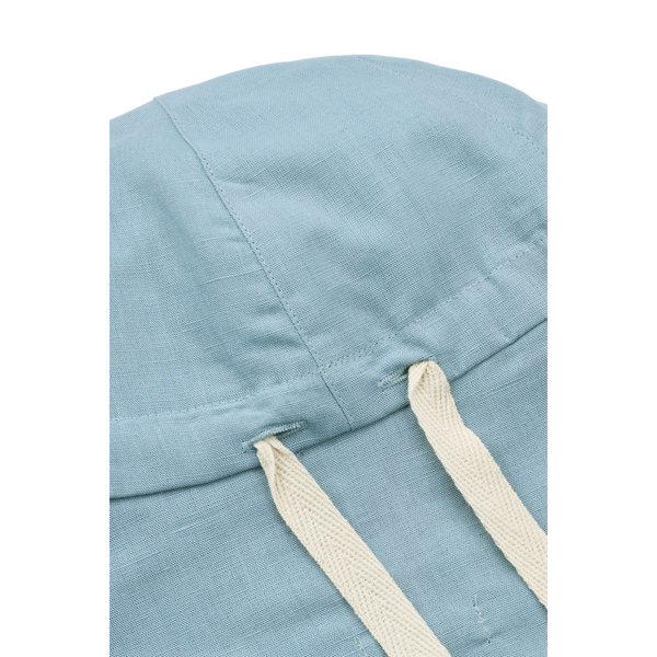 Gorm Linen Sun Hat with Ears Beach Blue