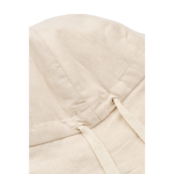 Gorm linen sun hat with ears Panda / Sandy