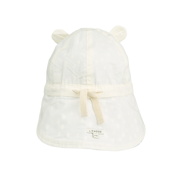 Gorm Linen Sun Hat Dot / Dusty Lavender