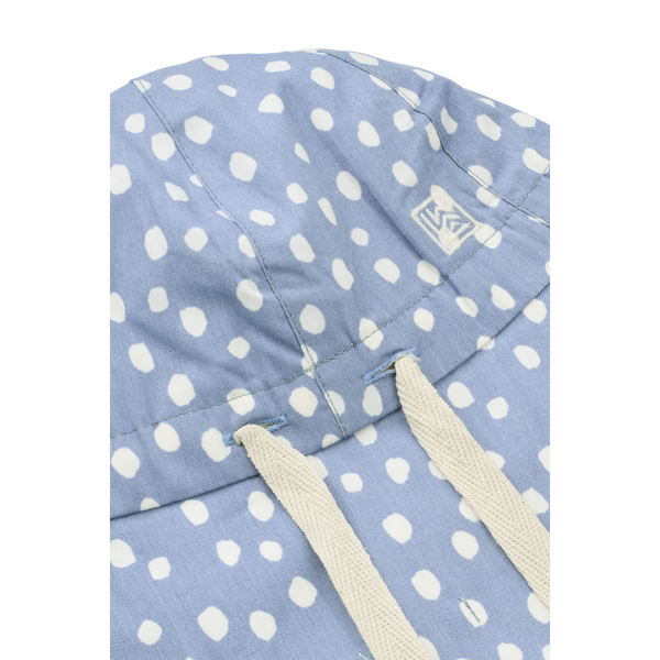 Gorm Linen Sun Hat Dot / Dusty Lavender