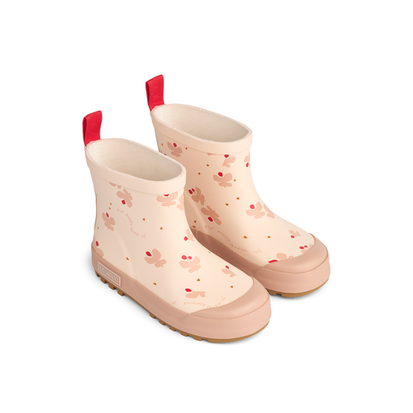 Tekla rain boots Mini Butterfly / Apple Blossom 