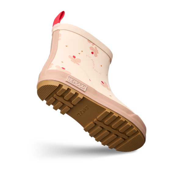Tekla rain boots Mini Butterfly / Apple Blossom 