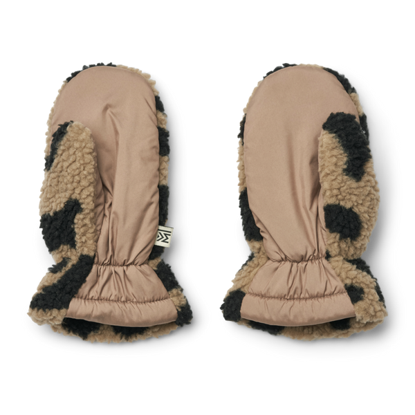 Grethe Pile Gloves Mega Leo Oat