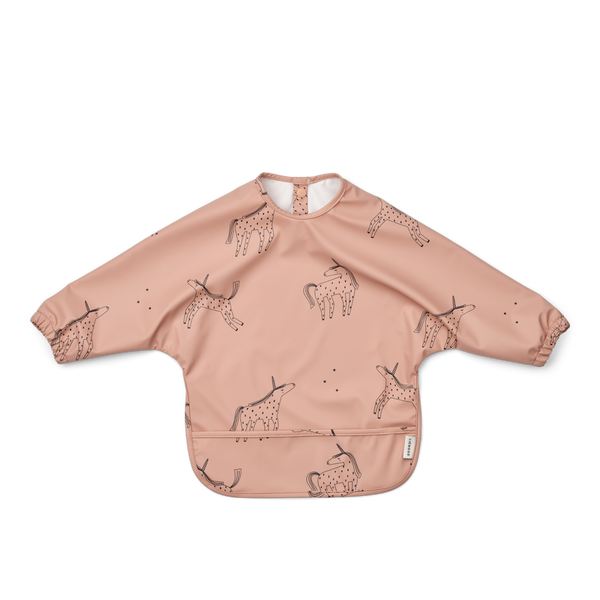 Merle bib with sleeves Unicorn Pale Tuscany