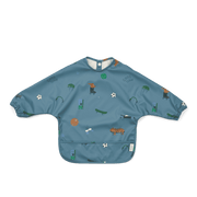 Merle Bib with Sleeves Fun / Beach Blue