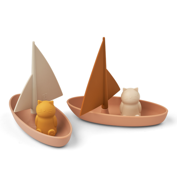 Ensley set of 2 bath toys Boats Tuscany Mix 