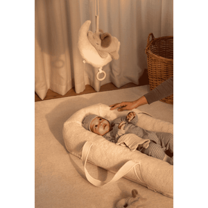 Gro Pile Babynest in Sandy, Ansicht von oben